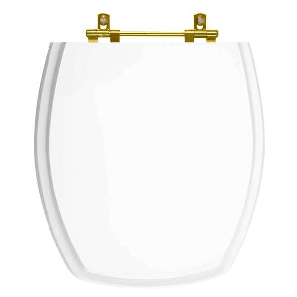 Assento Sanitário Thema Branco Para Vaso Incepa Com Ferragem