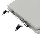 Assento Sanitário Thema Incepa Aço Cinza Platina