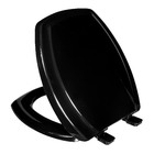 Assento Sanitário Thema Plástico Preto Tupan