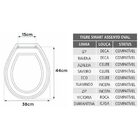 Assento Sanitario Tigre Suavit Almofadado Bege 200