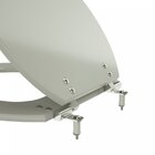 Assento Sanitário Universal Clean Policlass Cinza