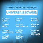 Assento Sanitário Universal Deca Ravena Pp Branco