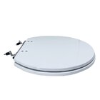 Assento Sanitário Universal Oval Aço Branco
