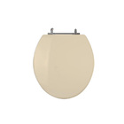 Assento Sanitário Universal Oval Aço Salmão