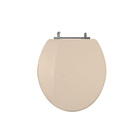 Assento Sanitário Universal Oval Aço Visone