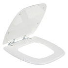 Assento Sanitário Versato/Fit/Primula/Laguna/Cannes Poliéster Gelo Sicmol