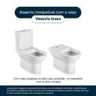 Assento Sanitário Vesúvio Branco Para Vaso Icasa