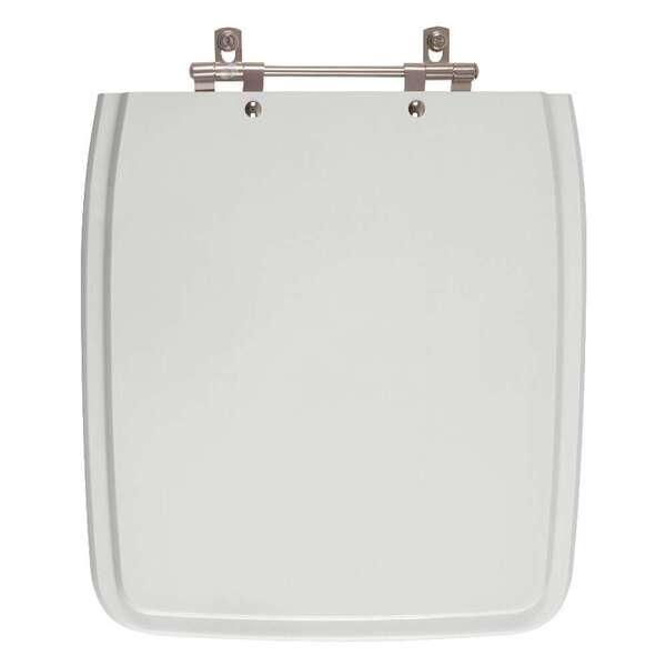 Assento Sanitário Vila Rica Cinza Claro Para Vaso Icasa