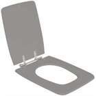 Assento Sanitário Vila Rica Cinza Escuro Para Vaso Icasa