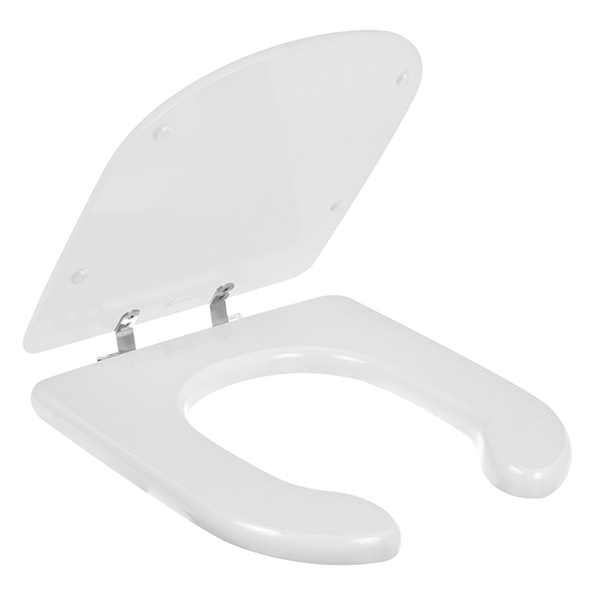 Assento Sanitário Vogue Especial Madeira Branco Sicmol