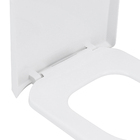 Assento Sanitário Vogue/Life Polipropileno Fechamento Comum Branco Sensea