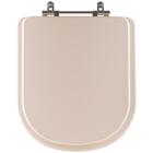 Assento Sanitário Vogue Plus Amendoa Para Vaso Deca