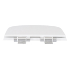 Assento Sanitário Vogue Plus Poliéster Branco Fechamento Suave Policlass