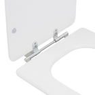 Assento Sanitário Vogue Plus/ Vogue/  Life MDF Branco Fechamento Comum Sensea