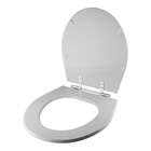 Assento Sanitário Windsor Cinza Real Para Vaso Deca