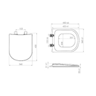 Assento Tampa Vaso Sanitário Lorenzetti Lorenluna Clean Branco