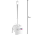 Assento Tampa Vaso Sanitário Oval Almofadado + Escova Sanitár