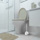 Assento Tampa Vaso Sanitário Oval Almofadado + Jogo De Parafu