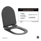 Assento Termofixo Com Soft Close Para Vaso Sanitário Amazonit