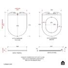 Assento Termofixo Com Soft Close Para Vaso Sanitário Amazonit