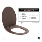 Assento Termofixo Com Soft Close Para Vaso Sanitário Aquarela