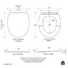 Assento Termofixo Com Soft Close Para Vaso Sanitário Aquarela