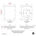 Assento Termofixo Com Soft Close Para Vaso Sanitário Topázio