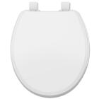 Assento Universal Oval Evolution Branco Conv. Polipropileno