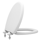 Assento Universal Oval Evolution Branco Conv. Polipropileno