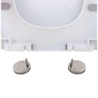 Assento Vaso Sanitário Com Acoplada Doha Branco Soft Close