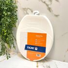 Assento Vaso Sanitário Oval Universal Branco Tigre