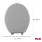 Assento Vaso Sanitário Universal Oval Soft Branco Astra