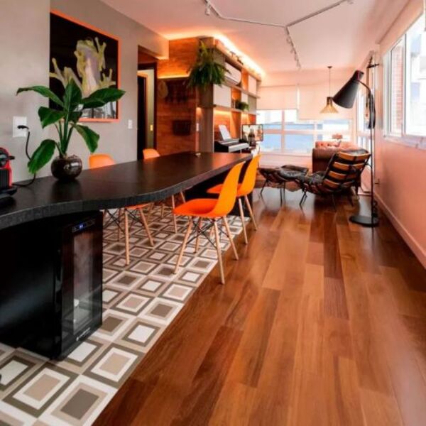 Assoalho Piso Pronto Madeira Maciça Formix 3d – Cumaru - Caix