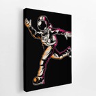 Astronauta Dançando Desenho Decoração Quadro Canvas 60x40cm