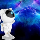 Astronauta Projetor Led Estrela Galaxias Usb Luzes Decoraçao