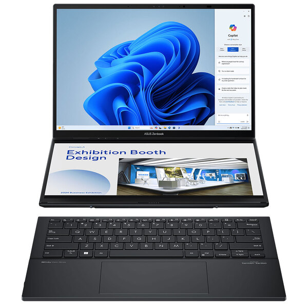 Asus Zenbook Duo 14 · Intel Core Ultra 9 · 185h Arc Graphics Tela