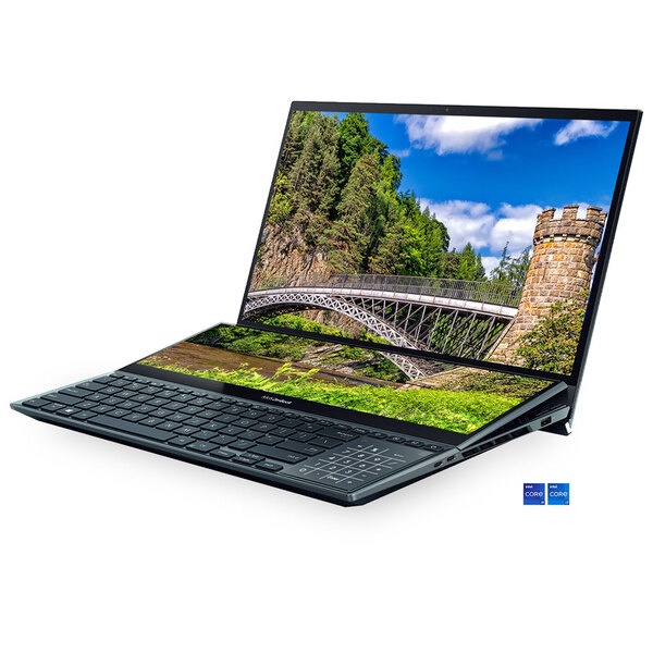 Asus Zenbook Duo 15 Gamer · Intel 12ª Geração I7-12700h Rtx 3