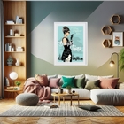 Audrey Hepburn Breakfast At Tiffany's - 60x48cm Moldura:madei