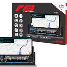 Auto Rádio Usb/tf Mp3 C/suporte P/celular 1020bt  Preto