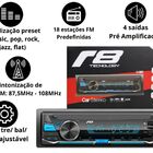 Auto Rádio Usb/tf Mp3 S/suporte P/celular 1010bt