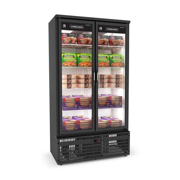 Auto-serviço Vanguard Congelados Porta Aquecida 2 Porta -18ºc