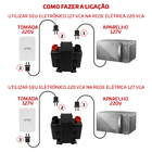 Auto Transformador 1500va Conversor De Voltagem 110v/220 e 22
