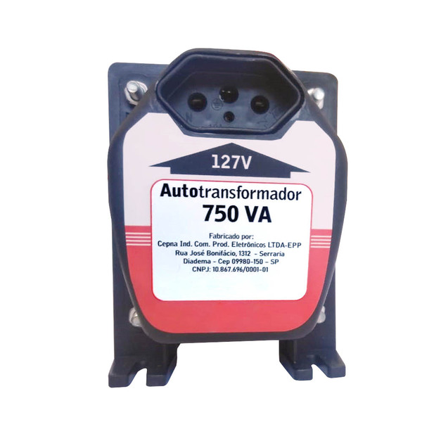 Auto Transformador 750va/ 525w Bivolt 110v/ 220v Tripolar Cap
