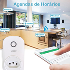 Automatizador de casa Tomada Elcon Alexa Google Assistent TI-