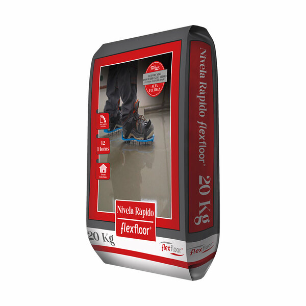 Autonivelante Nivela Rápido Flexfloor 20kg Secagem Rápida Par