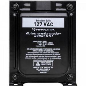 Foto de Autotrafo Para Ar Condicionado 12000 Btu Universal Hayonik