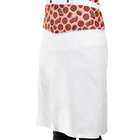 Avental Chef De Cozinha Feminino Branco Biscoitos Recheados -