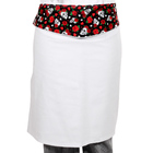 Avental Chef De Cozinha Feminino Caveiras E Rosas  - Wp - Bra