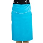 Avental De Cintura Azul Caribe Chef De Cozinha 100% Algodão -