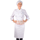 Avental De Cintura Chef De Cozinha Hora Do Café - Wp - Branco